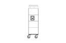 Housse de transport vertical JBL VTX-V20-VT-CVRW