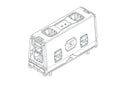 Housse et roulettes pour accessoires JBL VTX-V25-ACC
