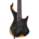 Basse électrique Ibanez EHB1135MSSKL 5 cordes sans tête et multi-diapason (Silver Wave Black Low Gloss)