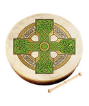 Waltons 10AWAL-2512 Irish Music Bodhran (Cloghan Cross) - 18in