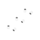 Etymotic ER38-50MC Replacement Filters (White) - 6 Pack