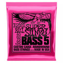 Ernie Ball 2824EB Super Super Slinky Nickel Wound 5 Electric Bass Guitar Strings - 040 - 125