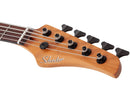Schecter C-5 STANDARD 5-String Electric Bass Guitar (Tobacco Burl)