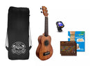 Leho ALUS-STK-W Aleho Soprano Ukulele Starter Kit
