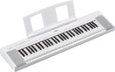 Yamaha NP15 Piaggero Piano numérique (Blanc) - 61 touches