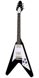 Guitare électrique Epiphone EIFV7EBNH Flying V années 70 (ébène)