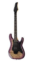 Kramer KVOQHHUVBBF Volante HHFR Electric Guitar With Quilted Top (Ultraviolet Burst Finish)
