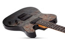 Schecter PT STANDARD Electric Guitar (Black Fade Burst Burl)