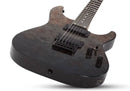 Schecter C-1 STANDARD Electric Guitar (Black Fade Burst Burl)