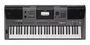 Clavier portable Yamaha PSRI500 avec sonorités, styles et chansons indiennes (gris foncé métallisé) - 61 touches