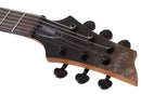 Schecter C-1 STANDARD Electric Guitar (Black Fade Burst Burl)