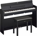 Piano numérique Yamaha YDPS35 série Arius, format compact, avec support et banquette (noir) - 88 touches