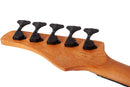 Schecter C-5 STANDARD 5-String Electric Bass Guitar (Tobacco Burl)