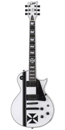 ESP LTD IRON CROSS Series Electric Guitar (Snow White)