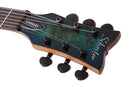 Schecter SOLO-II STANDARD Electric Guitar (Ocean Blue Burst Burl)