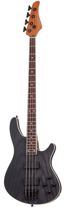 Basse électrique Schecter C-4 STANDARD (Charcoal Satin)