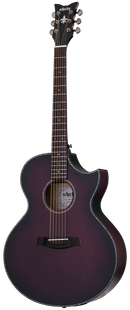Guitare acoustique Schecter ORLEANS STAGE (Vampyre Red Burst Satin)
