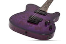 Schecter PT STANDARD Electric Guitar (Purple Burst Burl)