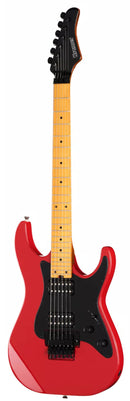 Kramer KVOHHDFRBF Volante HHFR Electric Guitar (Defender Red Finish)