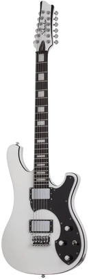Schecter STARGAZER-12 12-String Electric Guitar (Gloss White)