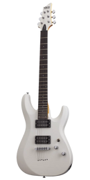 Guitare électrique Schecter C-6 DELUXE (Satin White)
