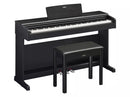 Piano numérique console Yamaha YDP145 série Arius avec banquette (noyer noir) - 88 touches