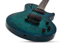 Schecter SOLO-II STANDARD Electric Guitar (Ocean Blue Burst Burl)