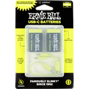 Ernie Ball 9642EB USB-C Rechargeable 9v Battery - 2 Pack