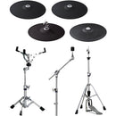 Ensemble de cymbales et accessoires Yamaha DTC10 pour batteries électroniques série DTX10