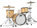 PDP PDCC2013NW Concept Maple Classic 3-Piece 20" Bass Drum Shell Pack (Natural Stain)