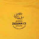 Zildjian ZATS0055 Classic Logo Tee (Gold) - 2XLarge