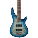 Basse électrique 5 cordes Ibanez SR405EQMSCB (Stained Cosmic Blue Starburst)