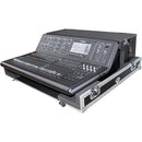 Prox Xs-Midm32Dhw Flight Case For Midas M32 Live Mixer Console With Doghouse And Wheels - Red One Music