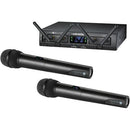 Audio-Technica Atw-1322  System 10 Pro Rack-Mount Digital Dual Handheld Mic System 24 Ghz - Red One Music