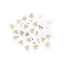 Ernie Ball 9101EB Médiators fins blancs, sac de 144