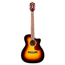 Guild OM-140CE ATB - Orchestra Single Cutaway Acoustic Guitar - Antique Burst Gloss