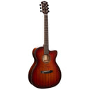 Cort CORE-OC-ABW-OPLB - Guitare acoustique OM Body avec étui - Blackwood Light Burst