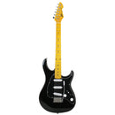 Guitare électrique personnalisée Peavey Raptor® avec micros à simple bobinage et trémolo - Noir