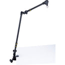 Hercules DG107B Bras/support universel pour micro et caméra Podcast