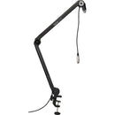 Gator Frameworks GFW-MIC-BCBM3000 Deluxe Desk Mounted Broadcast Stand w/ Boom