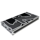 ProX XS-ZTABLE MK2 Station de travail DJ Z-Table | Table de Flight Case Portable avec poignées et roues en W