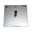 Plaque de base pour tuyau et drapé PD - 35 lb