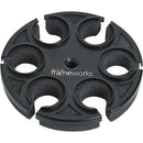 Gator Frameworks GFW-MIC-6TRAY Multi Microphone Tray for 6 Mics
