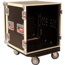 Gator G-TOUR 12UCA-24D Rack Case w/ Casters - 12U, 24" Deep
