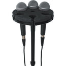 Gator Frameworks GFW-MIC-6TRAY Multi Microphone Tray for 6 Mics