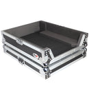 ProX XS-DJMV10 ATA Style Hard Travel Case for Pioneer DJM-V10 6 Channel DJ Mixer (Silver on Black)