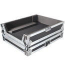 ProX XS-DJMV10 ATA Style Hard Travel Case for Pioneer DJM-V10 6 Channel DJ Mixer (Silver on Black)