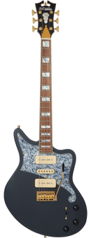 D'Angelico BOB WEIR BEDFORD Signature Electric Guitar (Matte Stone)