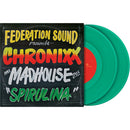 Serato 7" Serato Control Vinyl, Federation Sound, Chronixx, Inna Madhouse Style (paire, vert)