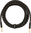 Fender DELUXE Series Instrument Cable (Black Tweed) - 15ft